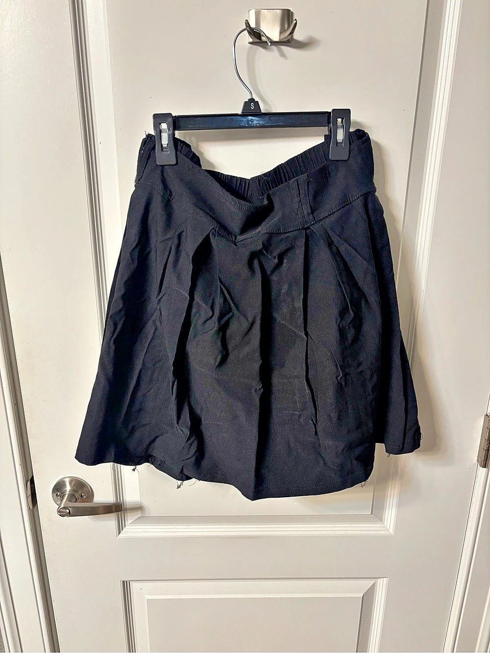 Thrill Women's Black A-Line Skirt 2X Like New